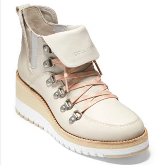 cole haan zerogrand wedge hiker boot womens